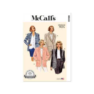 McCalls Schnittmuster M8433 - vintage - Damenjacke, Blazer aus den 90 er Jahren