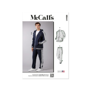 McCalls Schnittmuster M8441 - Trainingsanzug, Jogginganzug für Herren