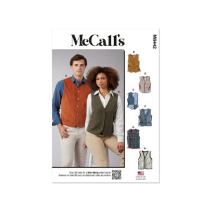 McCalls Schnittmuster M8442 - Westen , Unisex