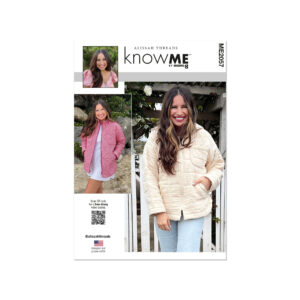 knowME Schnittmuster - ME2057 - leichte Steppjacke für Damen