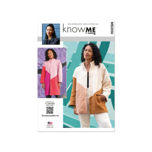 knowME Schnittmuster - ME2058 - Kurzmantel, lange Damenjacke