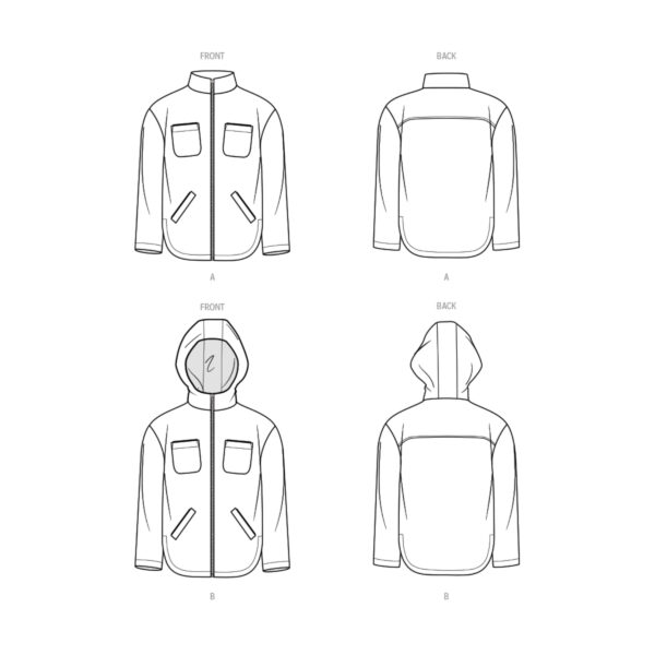 knowME Schnittmuster - ME2057 - leichte Steppjacke für Damen – Bild 8