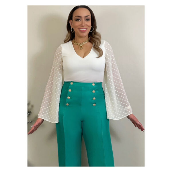 knowME Schnittmuster - ME2043 - elegante Hose und Damenbody – Bild 2