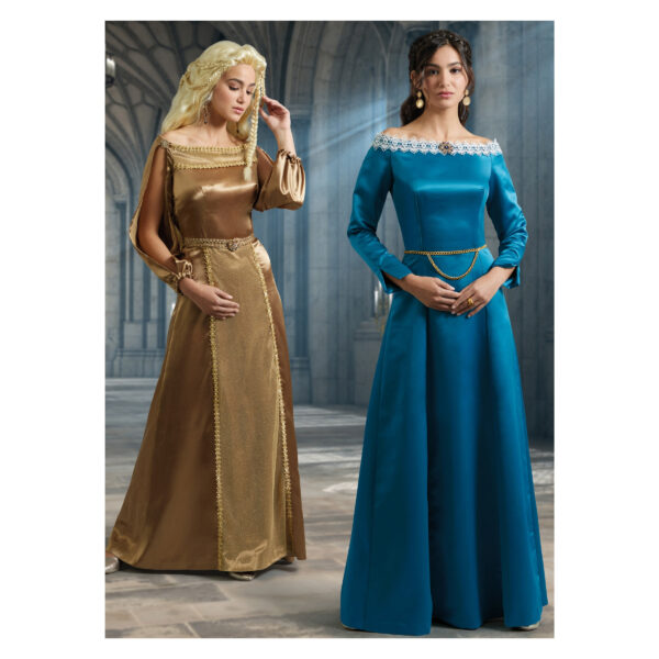 McCalls Schnittmuster M8424 - historisches Gewand , Edeldamenkleid – Bild 2