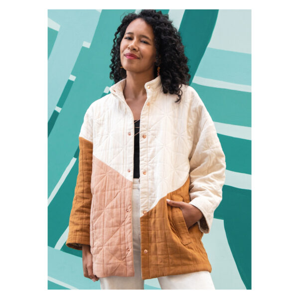 knowME Schnittmuster - ME2058 - Kurzmantel, lange Damenjacke – Bild 3