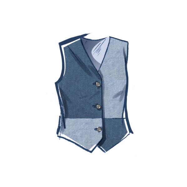 McCalls Schnittmuster M8442 - Westen , Unisex – Bild 4