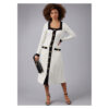 McCalls Schnittmuster M8434 -  Kleid mit Karree Ausschnitt und Knopfblende – Bild 5