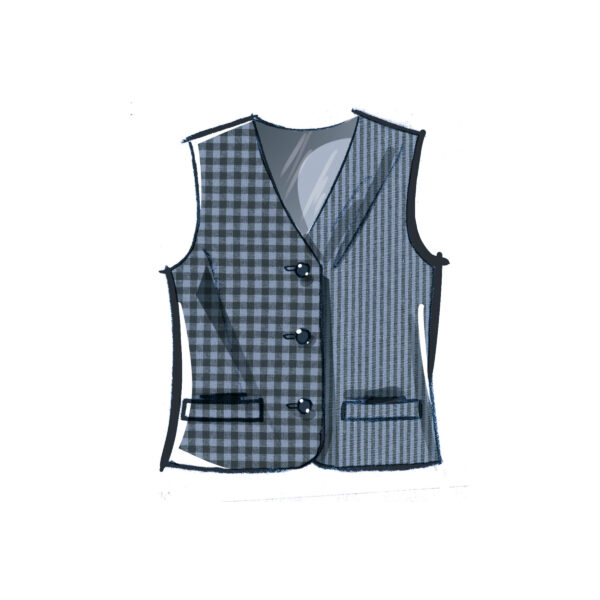 McCalls Schnittmuster M8442 - Westen , Unisex – Bild 5