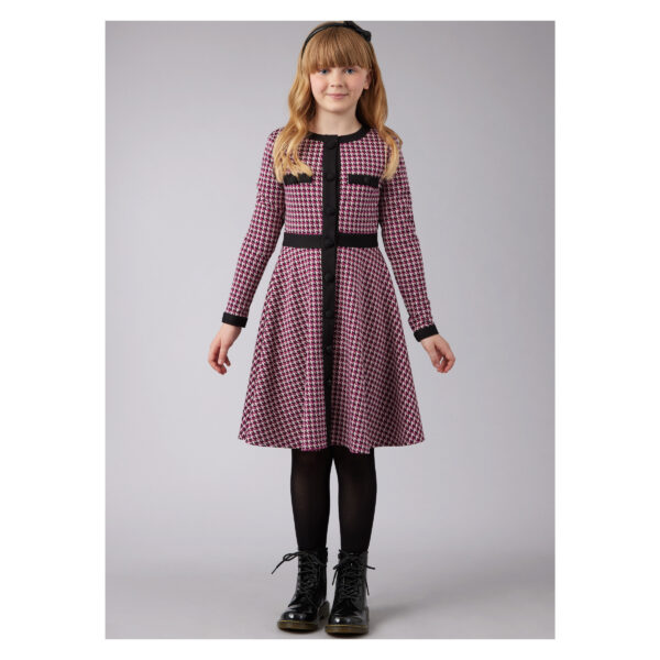 McCalls Schnittmuster M8445 - Kleid mit Blenden und Knopfleiste für Teenies – Bild 5