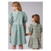 McCalls Schnittmuster M8444 - Kleid mit Volant und großem Kragen, Mädchen – Bild 6