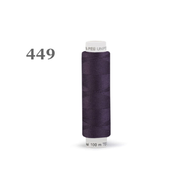 1 Spule - 100m - Polyester Nähgarn - TEX 14x2 - Unipoly 120 - verschiedene Farben – Bild 14
