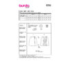 Burda Style Schnittmuster Nr. 5781 - Rock - Minirock - Tennisrock mit Falten – Bild 9