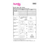 Burda Easy Schnittmuster Nr. 5802 - Kleid - Hemdblusenkleid - 3 Varianten – Bild 10