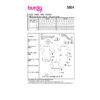 Burda Easy Schnittmuster Nr. 5804 - Etuikleid - U-Boot-Ausschnitt - 3 Varianten – Bild 10