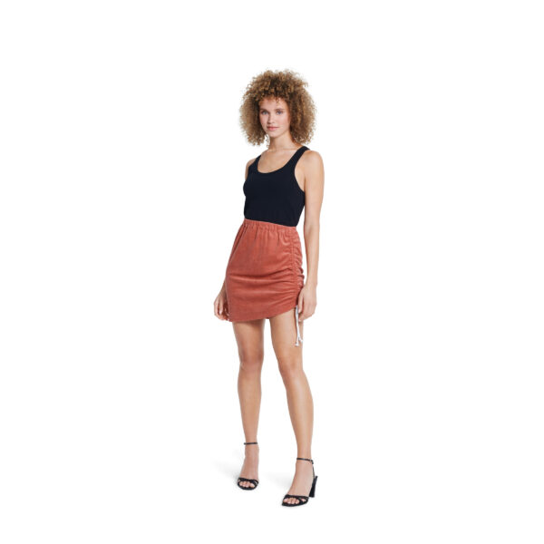 Burda Easy Schnittmuster Nr. 5811 - Rock - seitliche Raffung - 3 Varianten – Bild 2