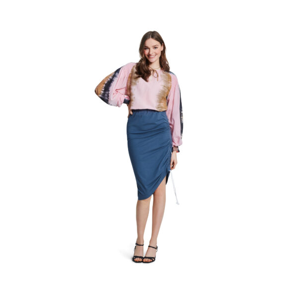 Burda Easy Schnittmuster Nr. 5811 - Rock - seitliche Raffung - 3 Varianten – Bild 7
