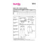 Burda Style Schnittmuster Nr. 5814 - Hose - Shorts - lang - kurz - 2 Varianten – Bild 9