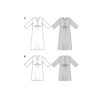 Burda Style Schnittmuster Nr. 5816 - Kleid - V-Ausschnitt - 2 Varianten – Bild 8