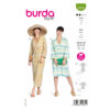 Burda Style Schnittmuster Nr. 5816 - Kleid - V-Ausschnitt - 2 Varianten