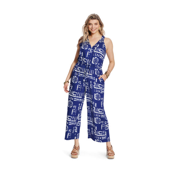 Burda Style Schnittmuster Nr. 5817 - Overall - V-Ausschnitt - 2 Varianten – Bild 2