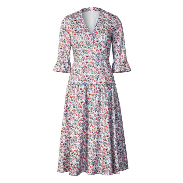 Burda Style Schnittmuster Nr. 5820 - Kleid - mit Boho-Charme - 2 Varianten – Bild 3