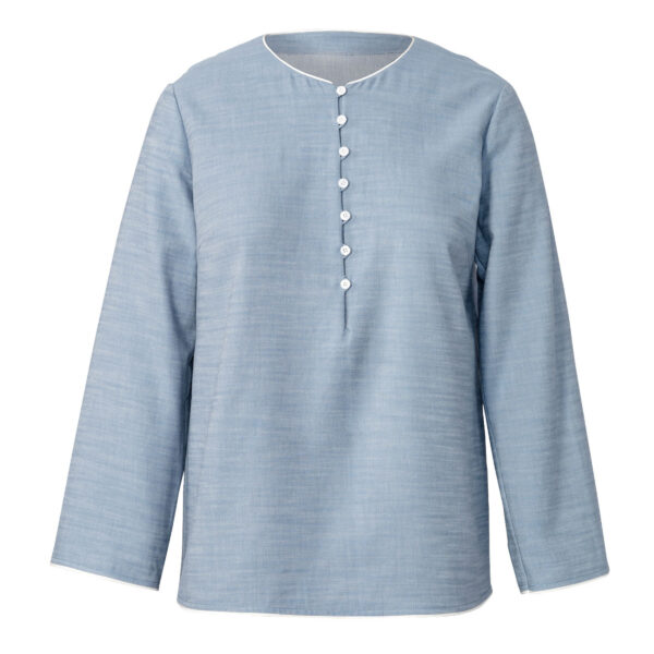 Burda Style Schnittmuster Nr. 5822 - Bluse - Vintage - 70er Jahre - 2 Varianten – Bild 6