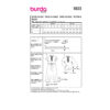 Burda Style Schnittmuster Nr. 5823 - Kleid + Bluse - Plastron-Stil – Bild 9