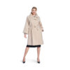 Burda Style Schnittmuster Nr. 5824 - Mantel + Jacke - Gürtel - zwei Knopfreihen – Bild 2