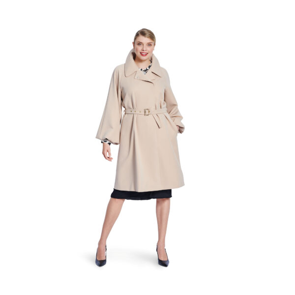 Burda Style Schnittmuster Nr. 5824 - Mantel + Jacke - Gürtel - zwei Knopfreihen – Bild 2