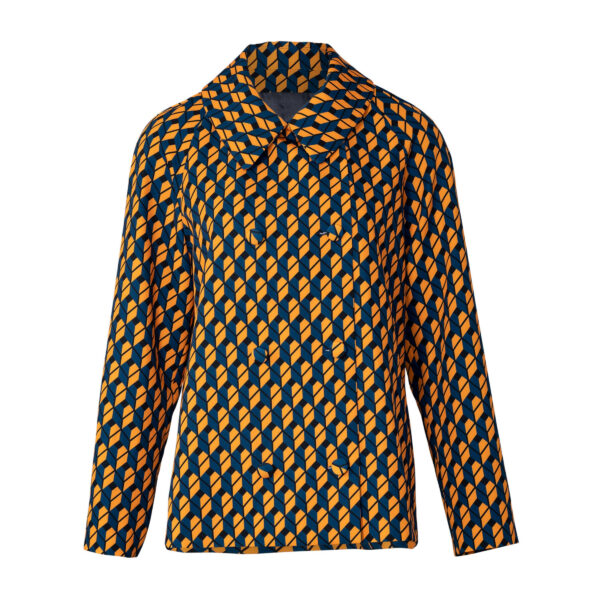 Burda Style Schnittmuster Nr. 5824 - Mantel + Jacke - Gürtel - zwei Knopfreihen – Bild 6