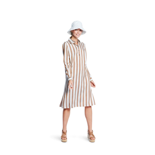 Burda Style Schnittmuster Nr. 5826 - Kleid - Hemdblusenkleid - Wickeleffekt – Bild 5