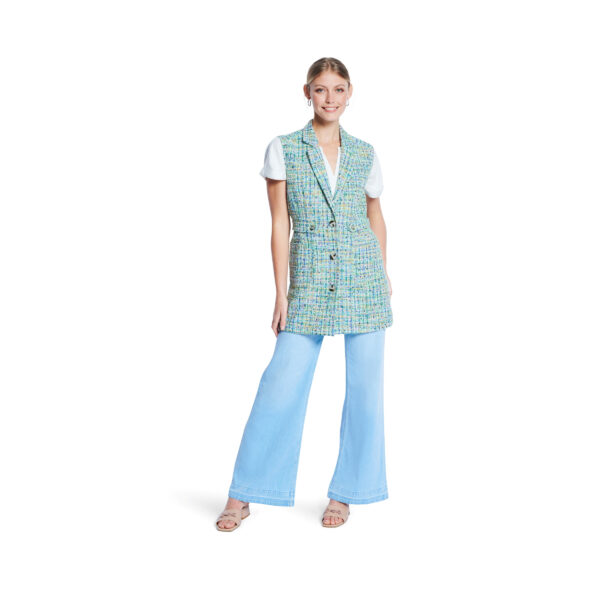 Burda Style Schnittmuster Nr. 5827 - Weste - langgezogenes Revers - 2 Varianten – Bild 2
