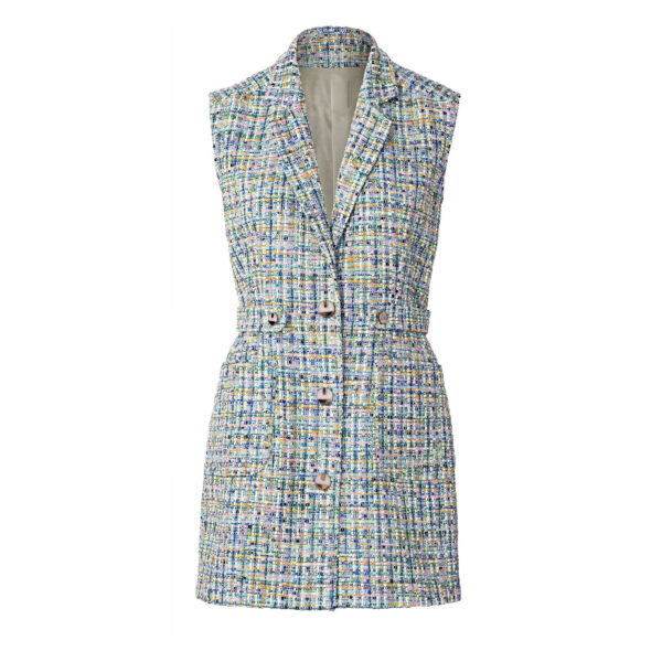 Burda Style Schnittmuster Nr. 5827 - Weste - langgezogenes Revers - 2 Varianten – Bild 3