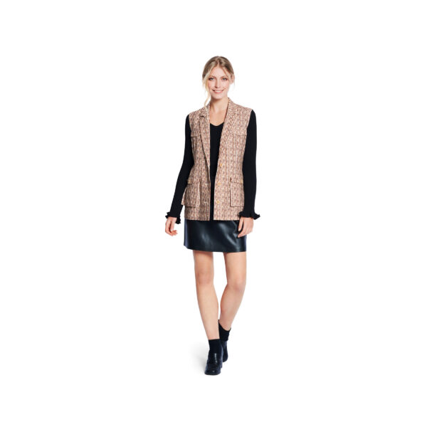 Burda Style Schnittmuster Nr. 5827 - Weste - langgezogenes Revers - 2 Varianten – Bild 5