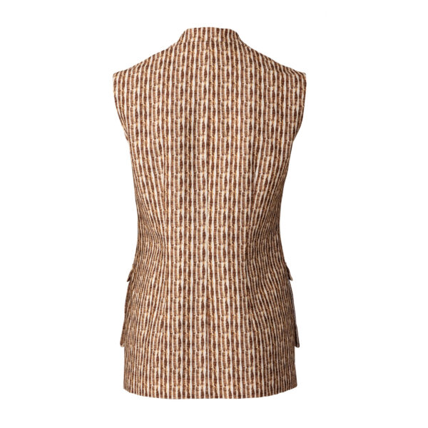 Burda Style Schnittmuster Nr. 5827 - Weste - langgezogenes Revers - 2 Varianten – Bild 7