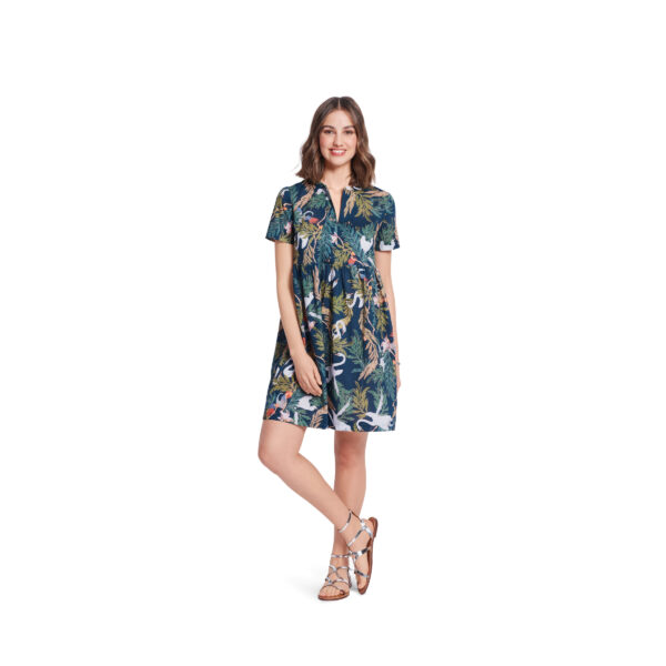 Burda Easy Schnittmuster Nr. 5829 - Kleid - Mini, knielang, Maxi - 3 Varianten – Bild 2
