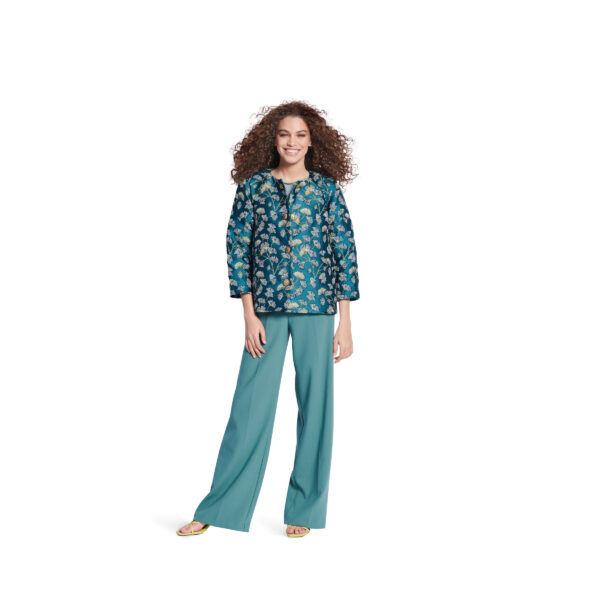 Burda Easy Schnittmuster Nr. 5830 - Jacke - Blazer - stylisch - 3 Varianten – Bild 5