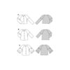 Burda Easy Schnittmuster Nr. 5830 - Jacke - Blazer - stylisch - 3 Varianten – Bild 9