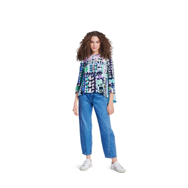 Burda Easy Schnittmuster Nr. 5831 - Shirt - kurze oder lange Ärmel - 3 Varianten – Bild 4