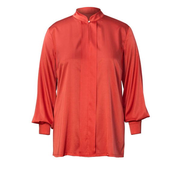 Burda Style Schnittmuster Nr. 5839 - Bluse - Stehkragen - 2 Varianten – Bild 3