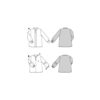 Burda Style Schnittmuster Nr. 5839 - Bluse - Stehkragen - 2 Varianten – Bild 7