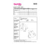 Burda Style Schnittmuster Nr. 5839 - Bluse - Stehkragen - 2 Varianten – Bild 8