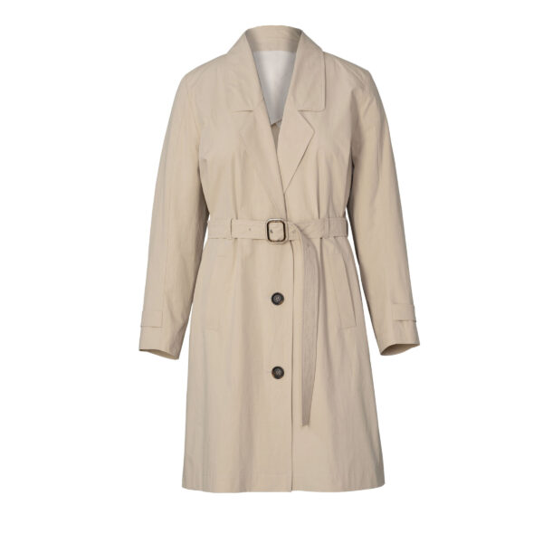Burda Style Schnittmuster Nr. 5840 - Mantel + Weste - Trenchcoat - Bindegürtel – Bild 3