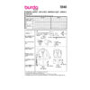 Burda Style Schnittmuster Nr. 5840 - Mantel + Weste - Trenchcoat - Bindegürtel – Bild 9