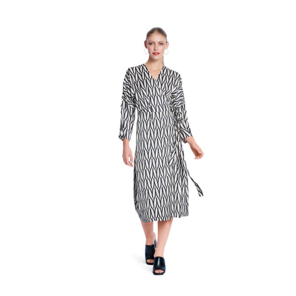 Burda Style Schnittmuster Nr. 5844 - Kleid - Wickelkleider - 2 Varianten – Bild 2
