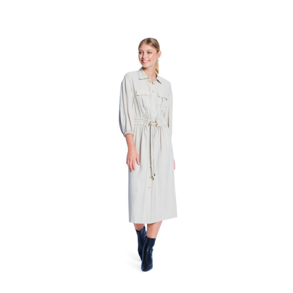 Burda Style Schnittmuster Nr. 5845 - Kleid - geknöpfte Kleider - 2 Varianten – Bild 2