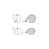 Burda Style Schnittmuster Nr. 5847 - Bluse - Hemd- oder Stehkragen - 2 Varianten – Bild 8