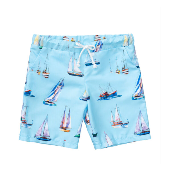 Burda Kids Schnittmuster Nr. 9224 - Hose - Shorts - Bindekordel - Gummizug – Bild 6