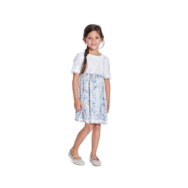 Burda Kids Schnittmuster Nr. 9226 - Kombination - Kleid und Top – Bild 2