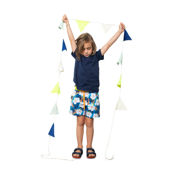Burda Kids Schnittmuster Nr. 9228 - Hose - Shorts - Gummibund mit Kordel – Bild 3